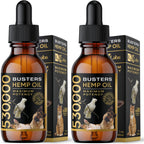 Buster's Hemp Oil for Dogs & Cats, Calm, Joint, Coat, 2-Pack 30ml