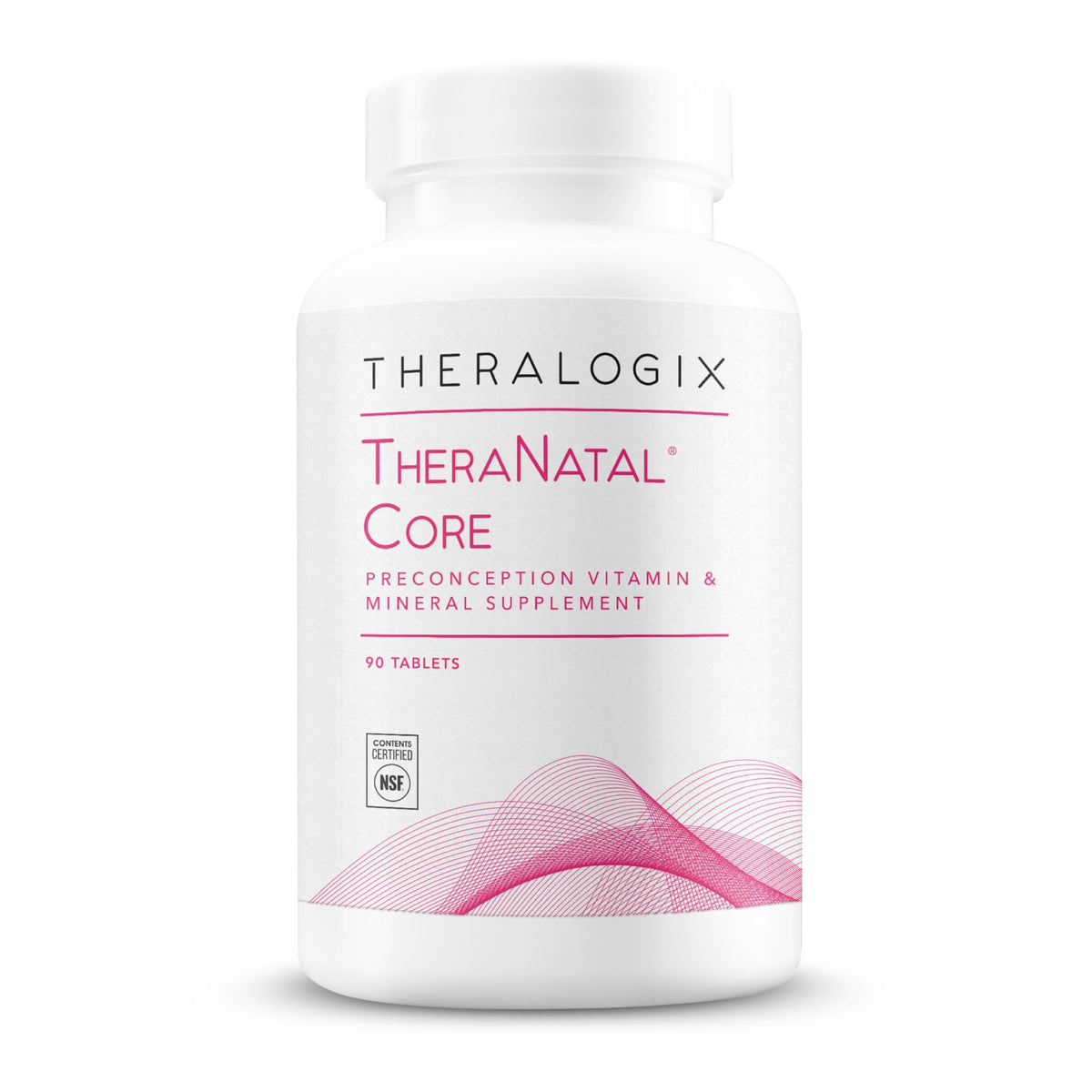 Theralogix TheraNatal Core – Preconception Fertility Vitamin, NSF Certified