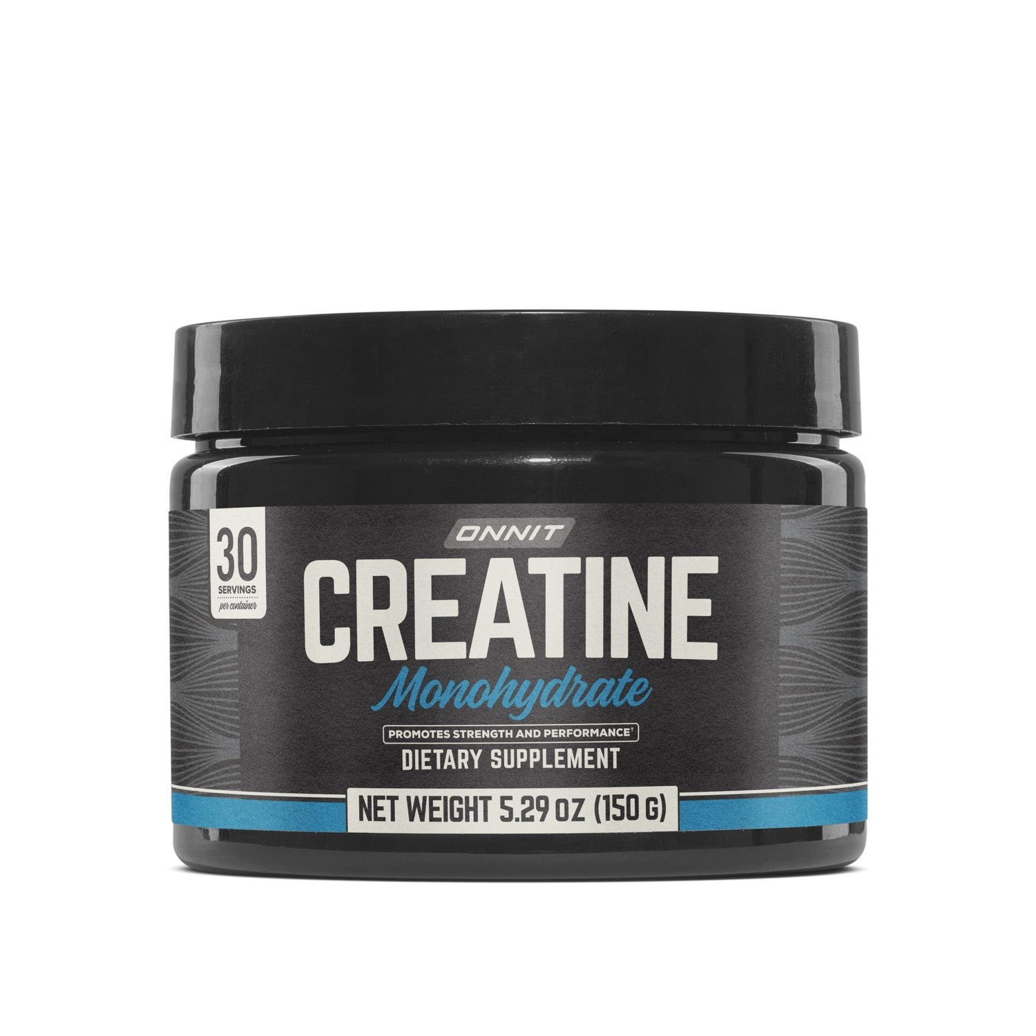 ONNIT Creatine Monohydrate Powder 5g, Unflavored, 30 Servings | IGEN Non-GMO Tested; 5g creatine per serving supports muscle strength, power, lean mass & brain cellular energy; no fillers