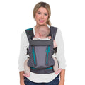 Buy now Infantino Carry On Baby Carrier, Ergonomic Multi-Pocket Baby Carrier for Newborn to Toddler 8-40 lbs with Padded Straps, Lumbar Belt Storage, Registry Essential, Gray Gray at indiglob india