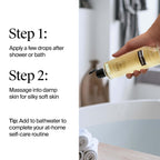 Neutrogena Body Oil Light Sesame Formula, Fragrance-Free, 8.5 fl. oz
