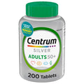 Centrum Silver Multivitamin for Adults 50 and Over, 220 Tablets | Contains Vitamin D3, B Vitamins, Clinically Proven to Support Memory as You Age, GLP-1 Support