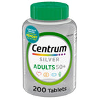 Centrum Silver Multivitamin for Adults 50 and Over, 220 Tablets | Contains Vitamin D3, B Vitamins, Clinically Proven to Support Memory as You Age, GLP-1 Support