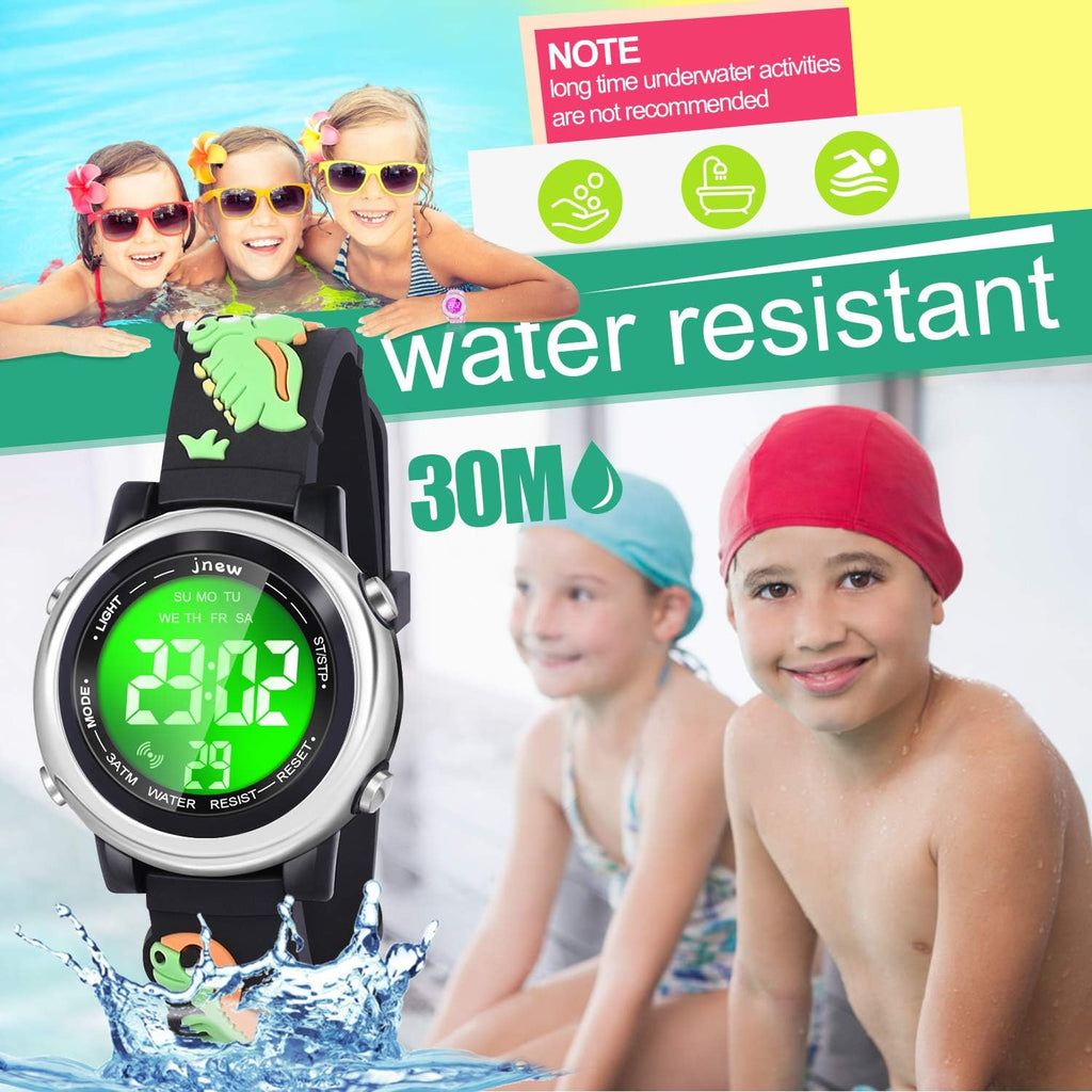 Buy now Kids Watches with Waterproof Alarm - Dinosaur Gifts for Boys Girls Age 3-10 at indiglob india