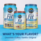 Garden of Life Raw Organic Fit Vegan Protein Powder, Vanilla, 20 Servings