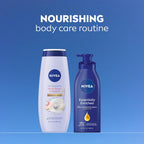 Buy now NIVEA Refreshing White Peach and Jasmine Body Wash with Nourishing Serum, Scented Body Wash for Women, Enriched with Provitamin B5 and Vitamin E, 20 Fl Oz Bottle at indiglob india