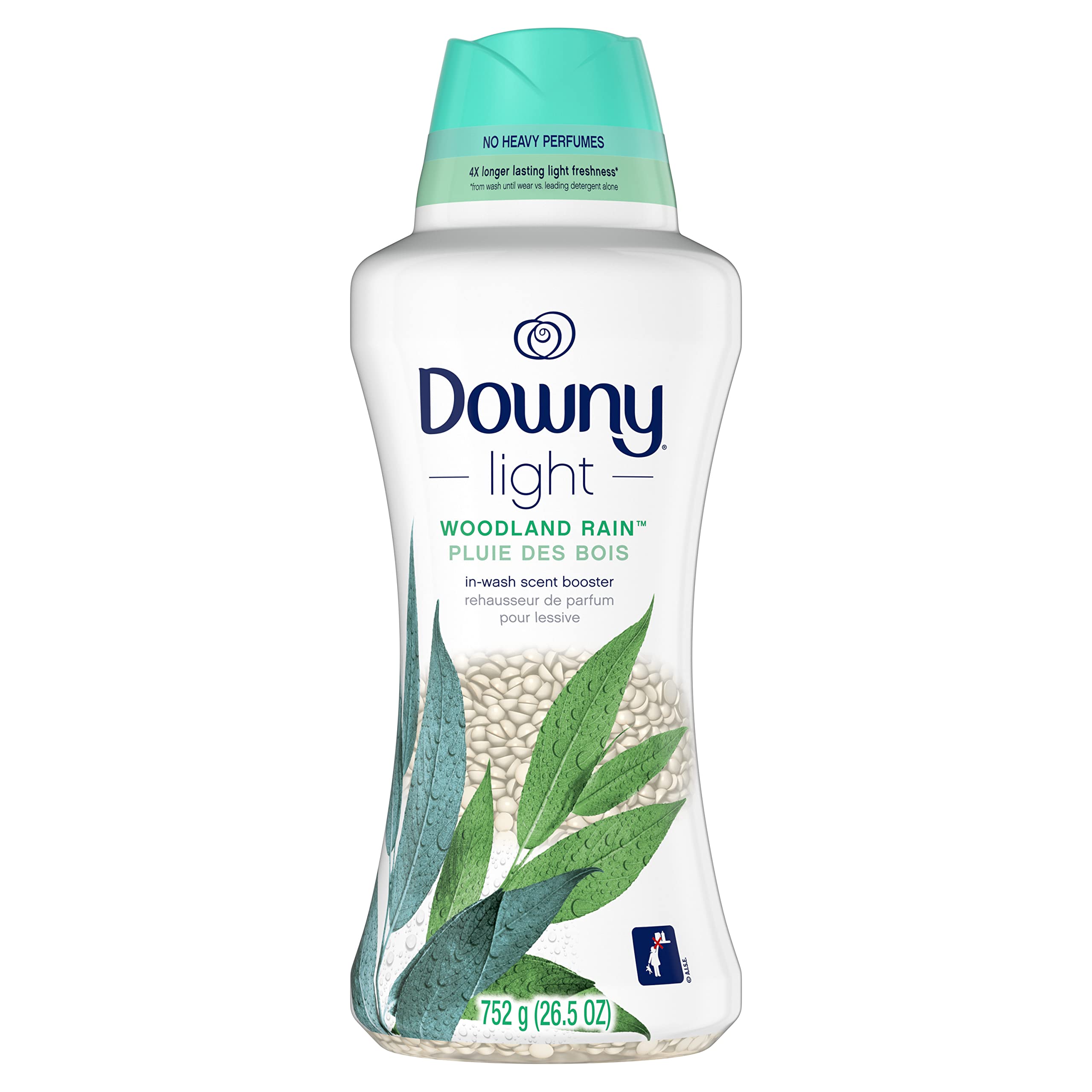 Buy now Downy Light Laundry Scent Booster Beads, Ocean Mist Scent, 24 OZ, In-Wash Fabric Beads Designed To Be Gentle With A Light Boost Of Scent, No Heavy Perfumes at indiglob india
