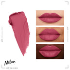 Buy now NYX PROFESSIONAL MAKEUP Soft Matte Lip Cream, Lightweight Liquid Lipstick - Milan (Dark Pink-Brown) at indiglob india