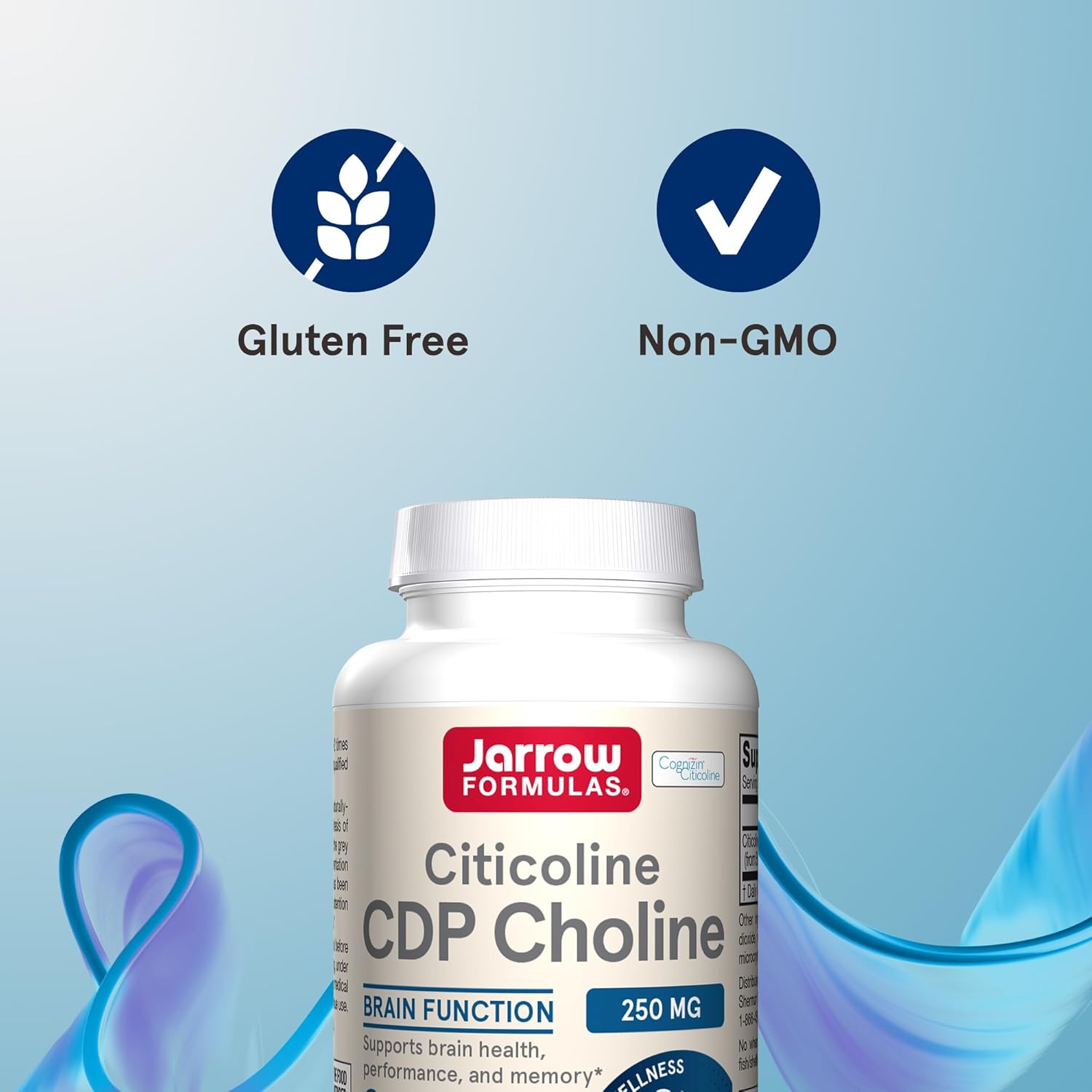 Buy now Jarrow Formulas Citicoline CDP Choline 250 MG, CDP Choline Supplement Supports Brain Health, Performance and Memory, 120 Capsules, Up to a 120 Day Supply at indiglob india