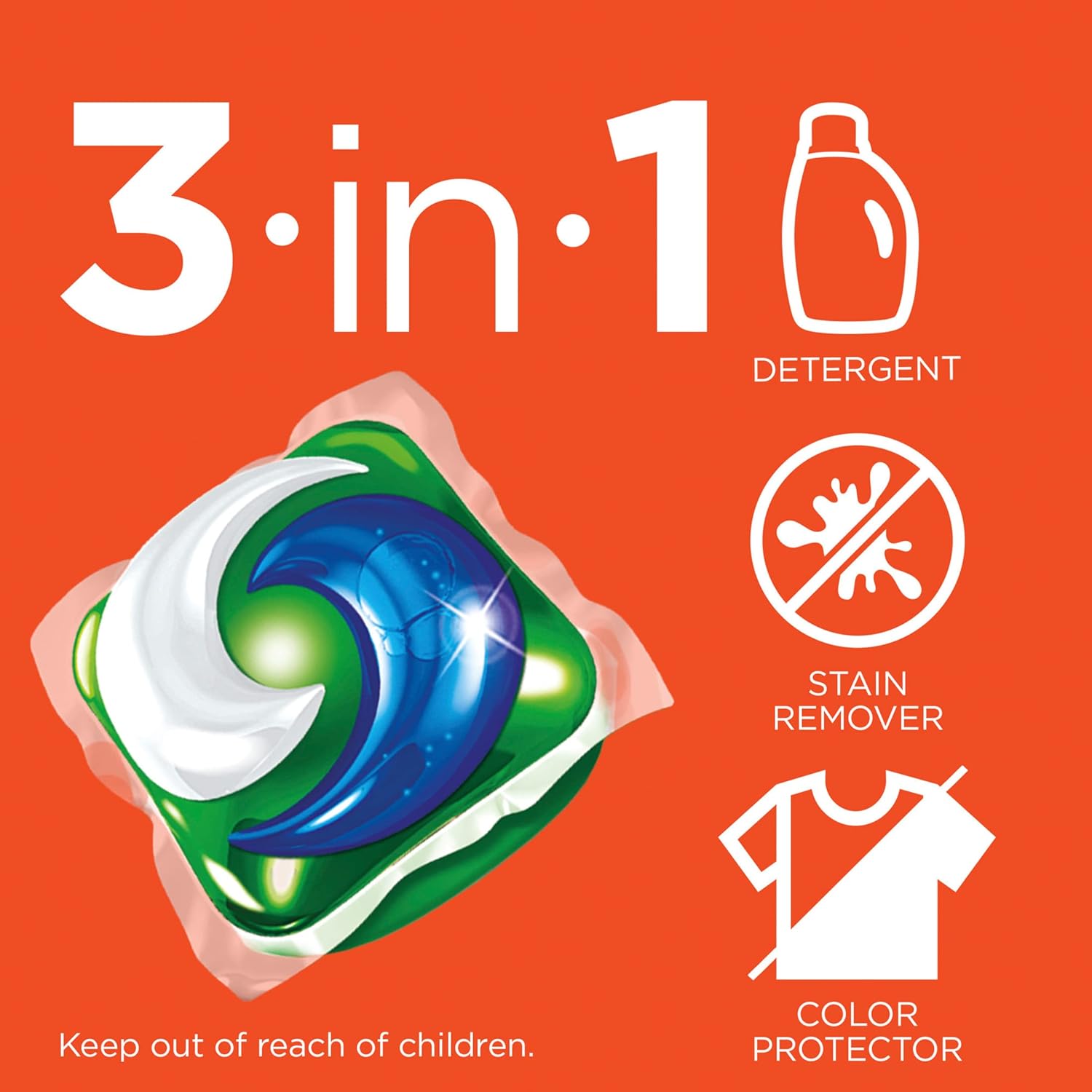 Buy now 64 oz. High Efficiency Laundry Detergent, 4 Pack, 72/ Pack at indiglob india