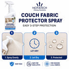 NOYATECH Fabric Protector Spray, Couch Upholstery Stain Guard, 32 oz