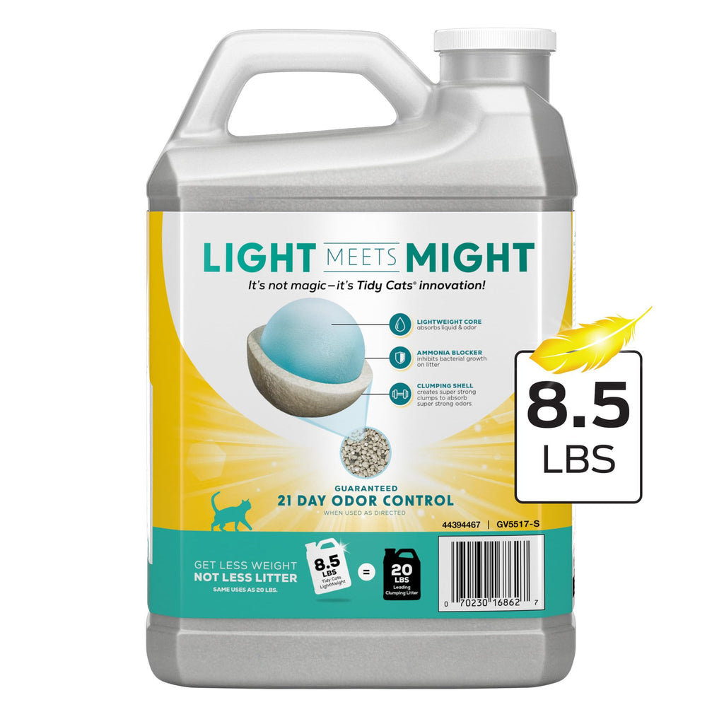 Purina Tidy Cats Lightweight Free & Clean with Ammonia Blocker Clumping Cat Litter - 8.5 lb. Jugs