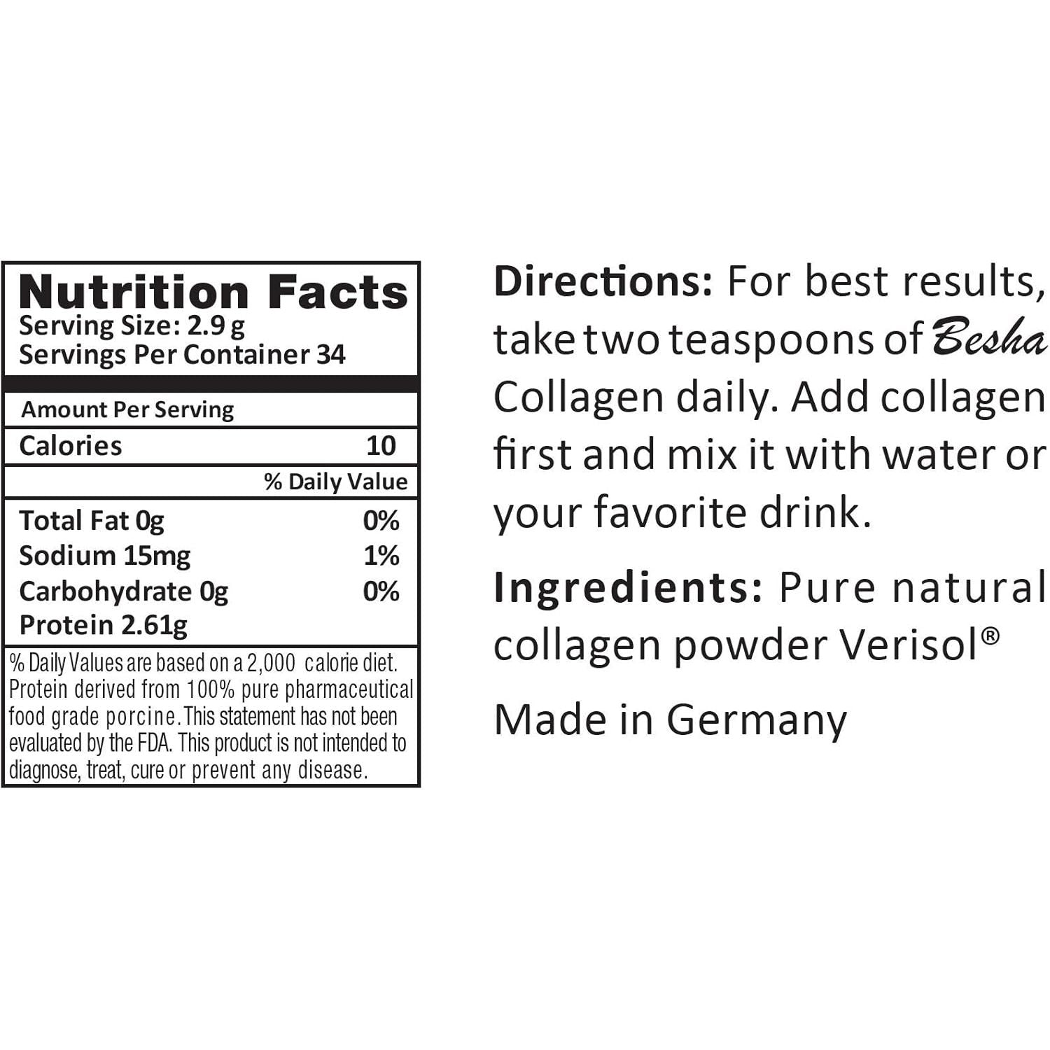 Buy now Verisol Collagen Bioactive Peptides (Natural Collagen Powder) Made in Germany at indiglob india
