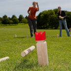 Juegoal Kubb Game Set Backyard Game Set Outdoor Tossing Game Set with Carrying Bag