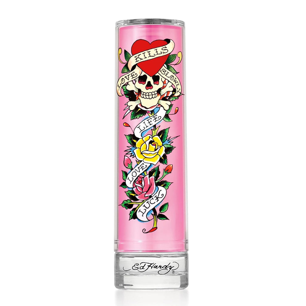 Buy now Ed Hardy Perfume for Women, Eau De Parfum Spray with Warm Amber Notes, 3.4 fl oz at indiglob india