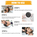 Gray Hair Reverse Bar Black Soap For Gray Hair Darkening Shampoo Bar, Natural Black Soap for Hair & Beard Darkening, Moisturizing & Scalp Care for Men Women 2PACK