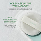 LANEIGE Neo Blurring Powder: Korean Shine Control Compact with Pore Blurring, Smoothing Finish & Travel-Friendly, No Spill Packaging
