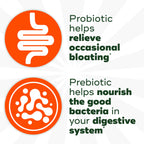Align Dualbiotic, Prebiotics and Probiotics for Women and Men, Probiotics for Digestive Health, Prebiotics Help Nourish Good Bacteria, Natural Fruit Flavors, 90 Probiotic Gummies (Packaging May Vary)