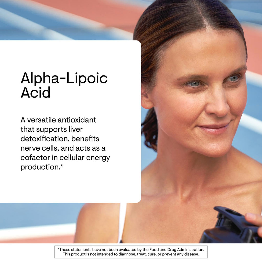 THORNE Alpha-Lipoic Acid, 300 mg Antioxidant Supplement, 60 Capsules