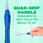 GUM Deep Clean Technique Soft Toothbrush, Full Head, 2 Count