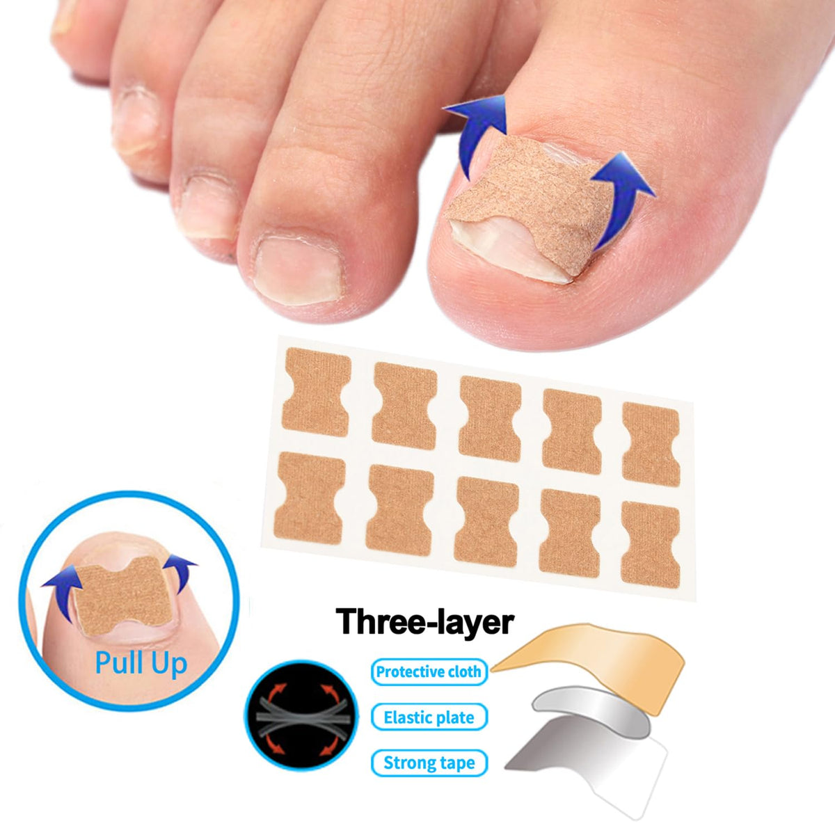 Professional Ingrown Toenail Toolkit, Ingrown Nail Corrector