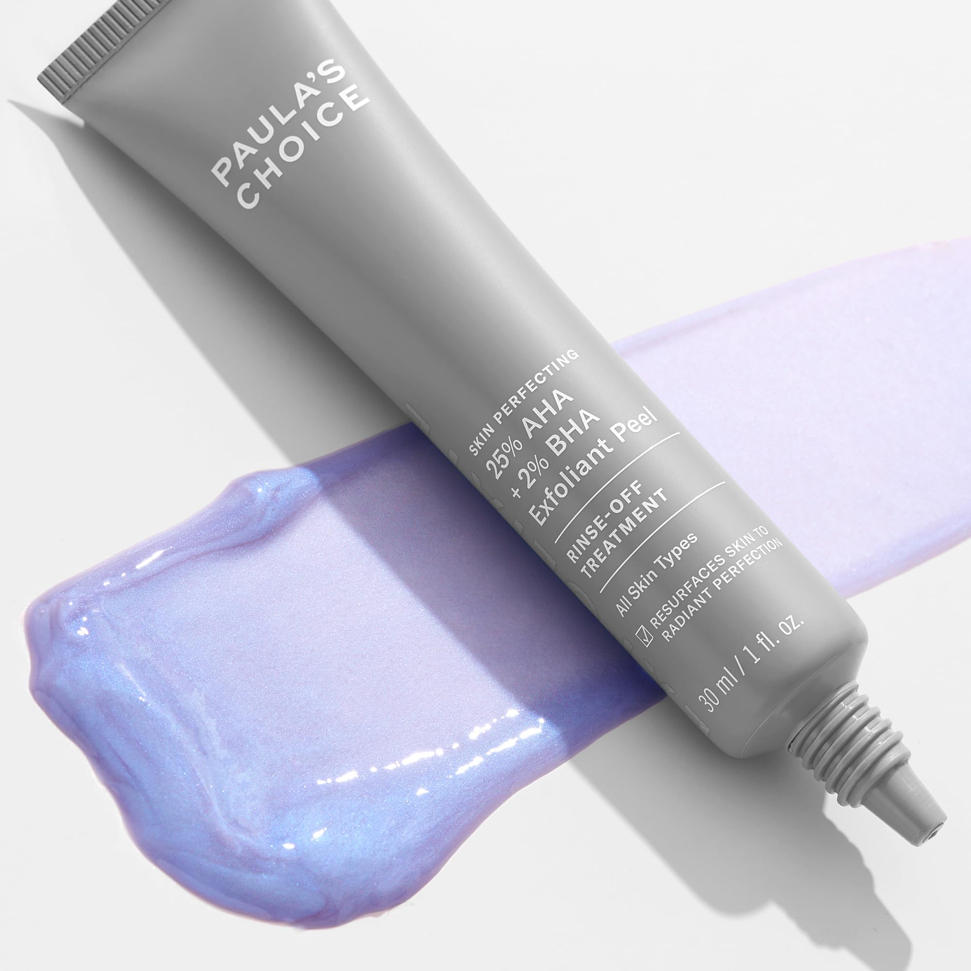 Buy now Paula's Choice Skin Perfecting 25% AHA + 2% BHA Face Exfoliant Peel, Facial Exfoliant Peel Rinse Off Treatment, All Skin Types, Fragrance-Free, 1 Oz at indiglob india