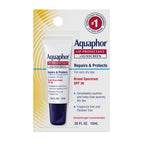 Aquaphor Lip Protectant and Sunscreen Ointment, SPF 30, 0.35 FL OZ | Lip Sunscreen Ointment with Shea Butter Repairs and Protects Dry Lips, Fragrance and Paraben Free