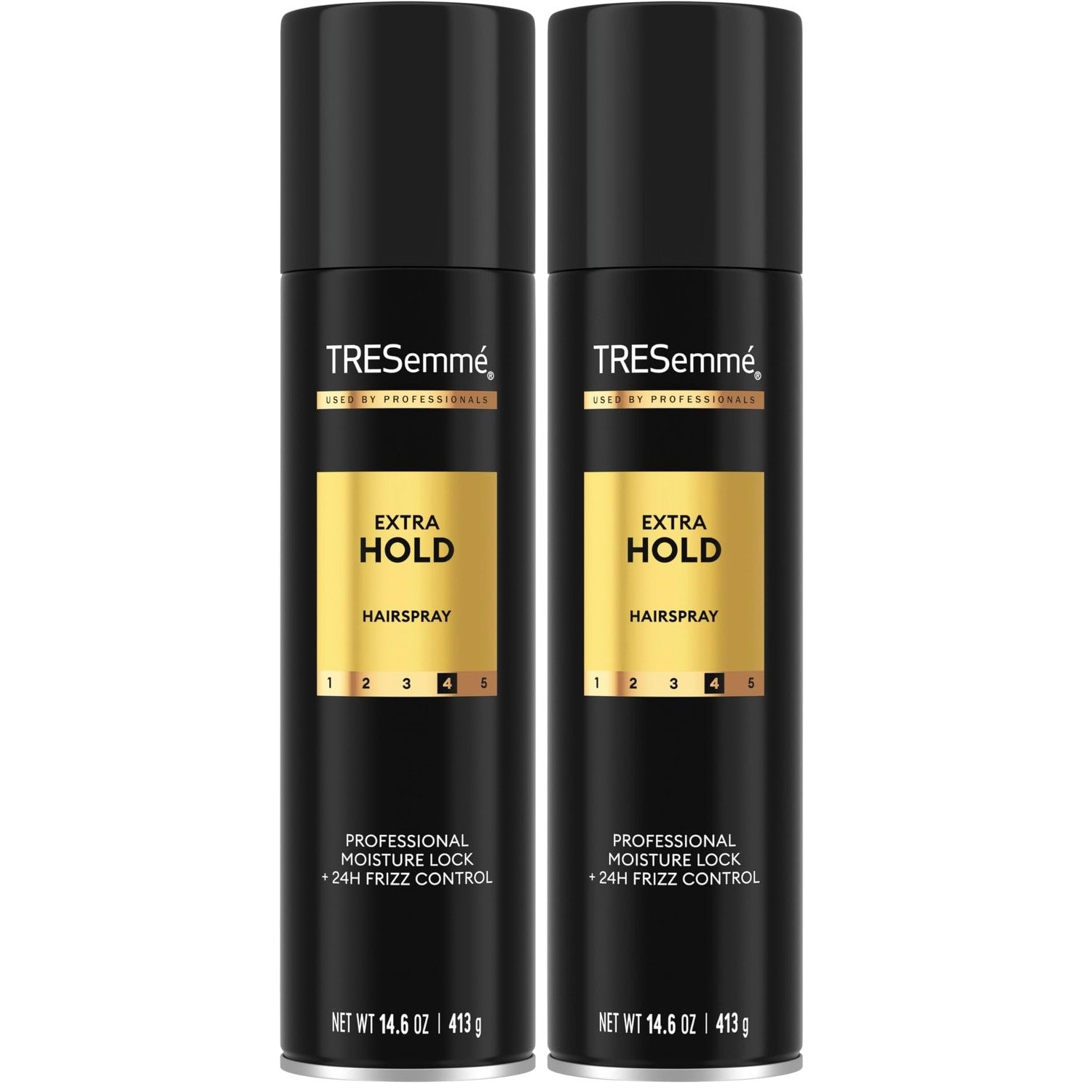 TRESemmé Extra Hold Hairspray 14.6 oz | For 24-Hour hold, Frizz Control, With Pro Lock Tech™, Paraben-Free, Strong hold hairspray, Aerosol