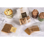 Buy now Cellophane Treat Bags Cookie bags for Packaging Clear Gift Bag with Stickers for Cookies,Candy,Chocolates(Fog,9x3.3inch) at indiglob india