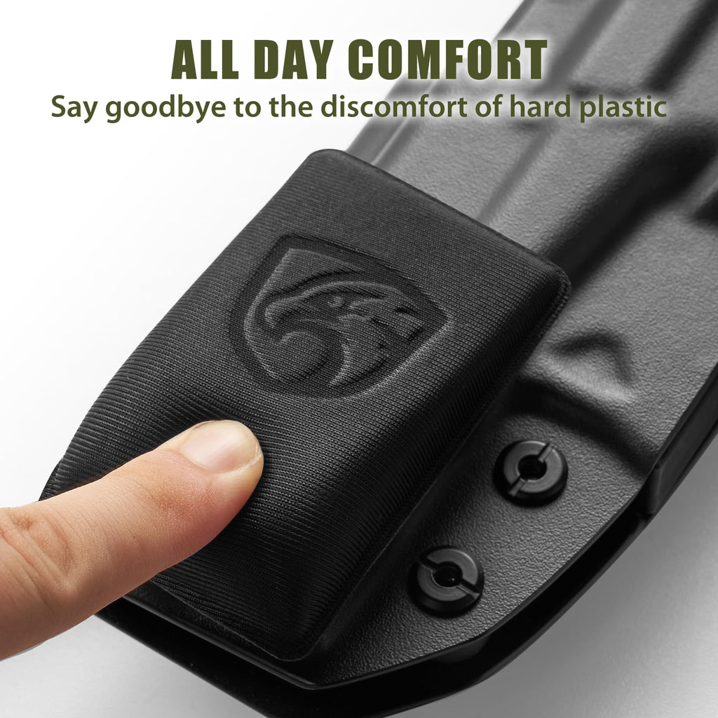 MUNALO Holster Wedge Kit, Universal IWB Holster Pad, Appendix Carry, 2 Pack