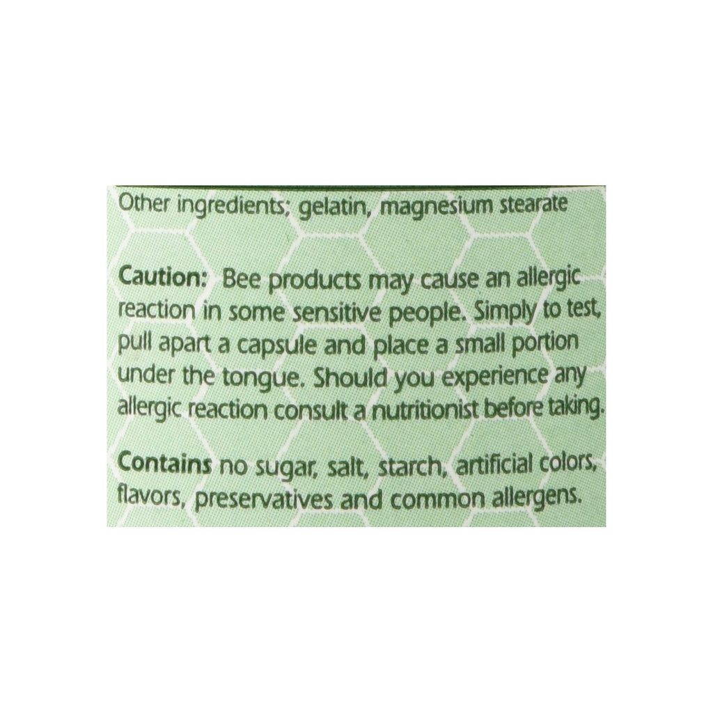 Y.S. ECO Bee Farms 100% Pure Bee Pollen 1,000mg- 200 Capsules