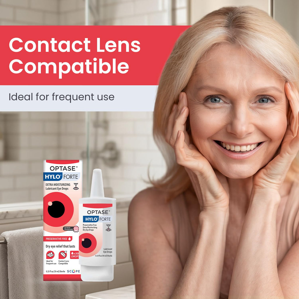 Optase® HYLO® Forte Dry Eye Drops, 0.33 fl oz