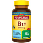 Nature Made Vitamin B12 1000 mcg, Energy Metabolism Support, 150 Softgels | B12 Vitamins 1000 mcg, Energy Metabolism Support Supplement for Women and Men, Gluten Free, 150 Day Supply