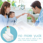 TidyTots Value Pack of 32 Disposable Potty Chair Liners
