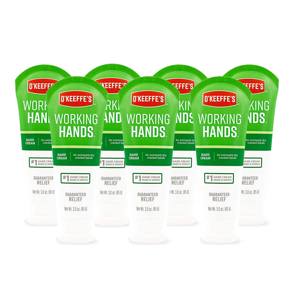 Buy now O'Keeffe's Working Hands Hand Cream for Extreme Dryness - 3 oz Tube (2 Pack) - Repairing Skincare for Cracked, Dry Hands at indiglob india
