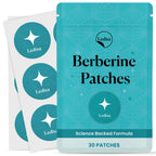 Berberine Patches | with L-Glutamine,Garcinia Cambogia & Resveratrol | For Women & Men, 30 Days Supply