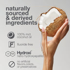 Davids Nano Hydroxyapatite Oil Pulling Mouthwash MCT Coconut Oil Mint 9 oz