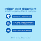 ADAMS Plus Flea & Tick Indoor Fogger, 3 x 3 oz Cans