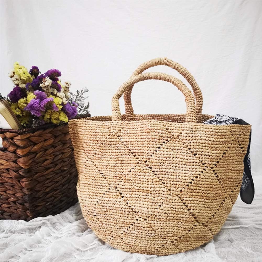 Buy now 316Yard Rayon Raffia Paper Crochet Brown Ribbon for Knit Summer Sun Hat, Beach Bag, Craft DIY Decoration at indiglob india