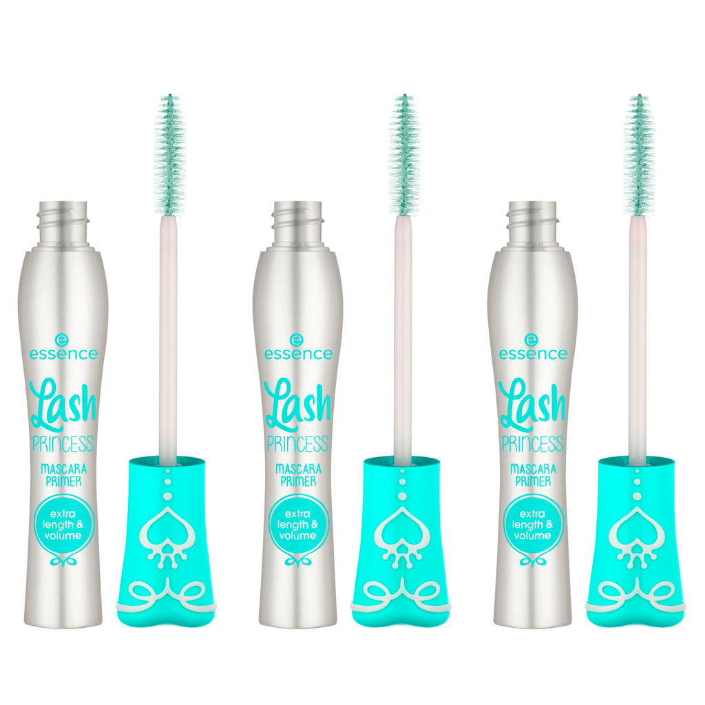 essence Lash Princess Mascara Primer, Extra Length & Volume (Pack of 1) | Nourishes Lashes for All-Day Wear, Volume & Length, Conditions Lashes; Vegan, Cruelty & Paraben Free