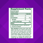 Vitafusion Melatonin Gummies | 5mg | 120 Count | Extra Strength Gummy | for Adult Women and Men | Blackberry Flavor | Gluten and Dairy-Free Supplement