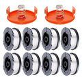 AF-100 Line String Trimmer Weed Eater Spool for Black & Decker 0.065" 30ft