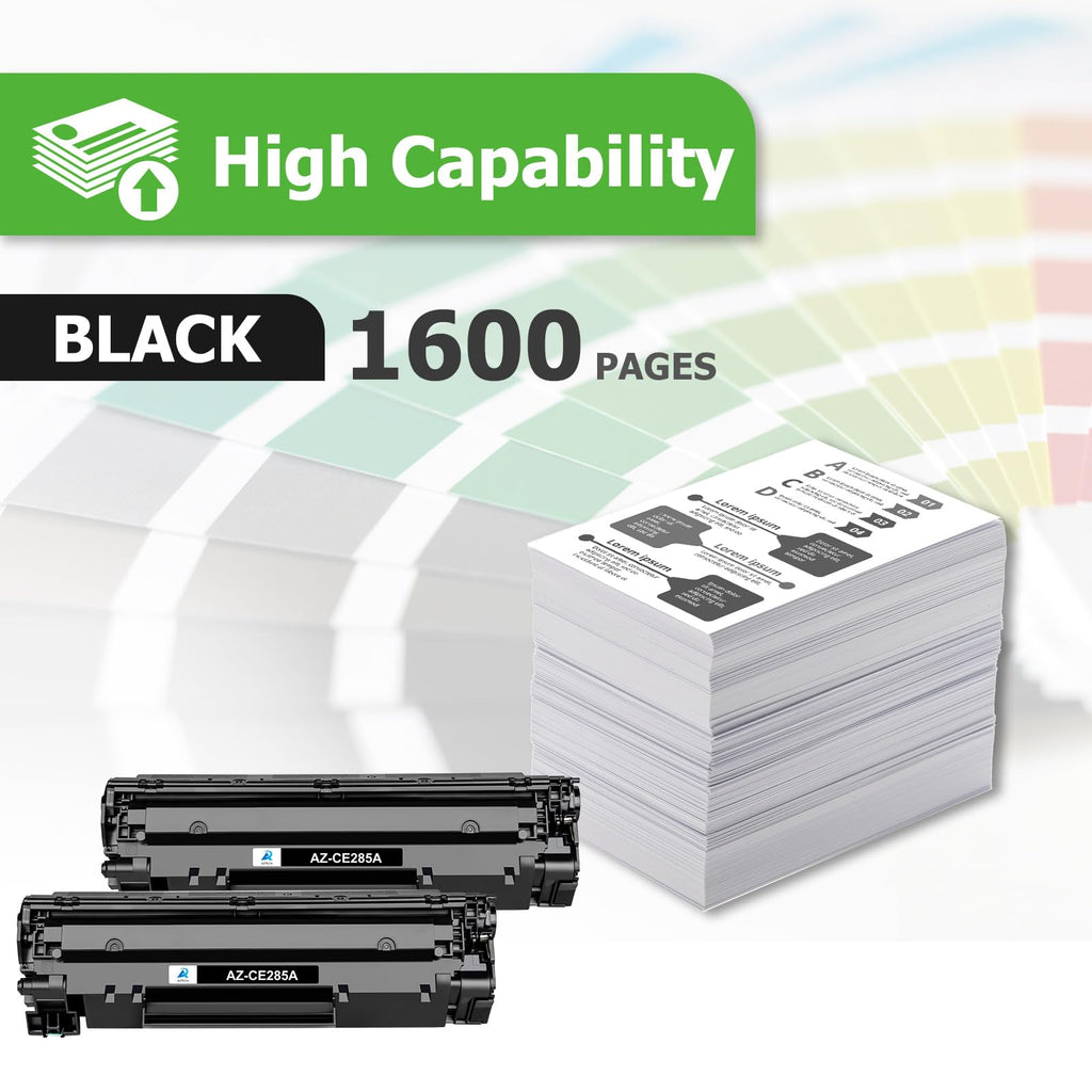 CE285A 85A Black Toner Cartridge for HP LaserJet P1102w Ink Toner Cartridge
