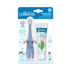 Buy now Dr. Brown's Infant-to-Toddler Toothbrush, Giraffe & Strawberry Toothpaste Set at indiglob india