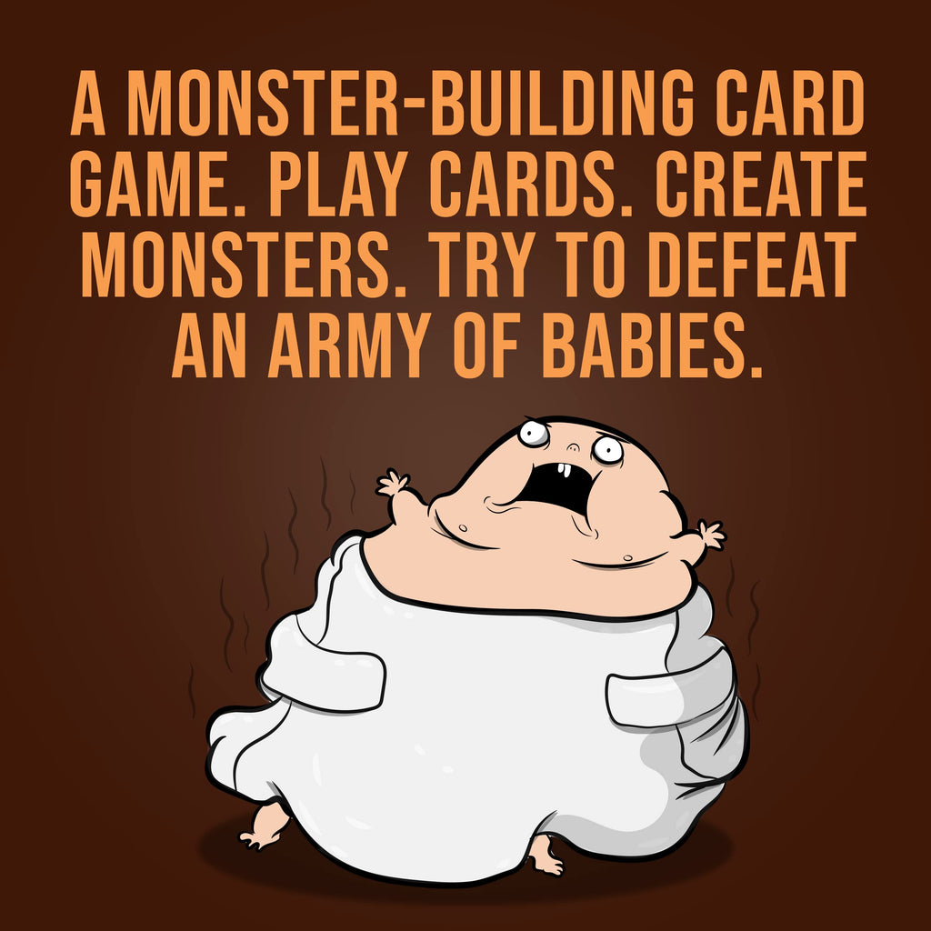 Buy now Exploding Kittens Bears vs. Babies 2-5 Players - Ages 10+ - 20 Minutes to Play - Monster Building Card Game - Party Game, Family Game Night, Kid and Adult Card Game at indiglob india