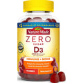 Nature Made Zero Sugar Vitamin D3 Gummies, 110 Vitamin D Gummies | Vitamin D3 2000 IU (50 mcg) per Serving, for Bone and Immune Health Support, Aspartame Free, Cherry Flavor, 55 Day Supply