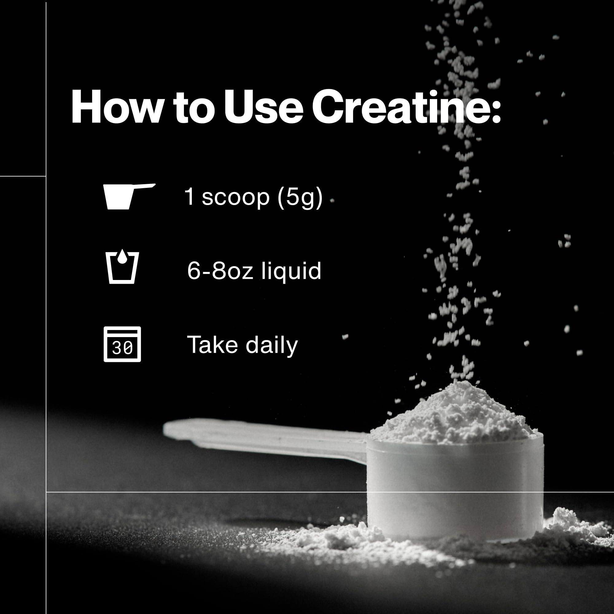 Momentous Creatine Monohydrate Powder, 5g per Serving, Unflavored | Supports Lean Muscle, Strength, Recovery, & Cognitive Function, NSF Certified for Sport, Non-GMO & Gluten-Free (90 Servings)