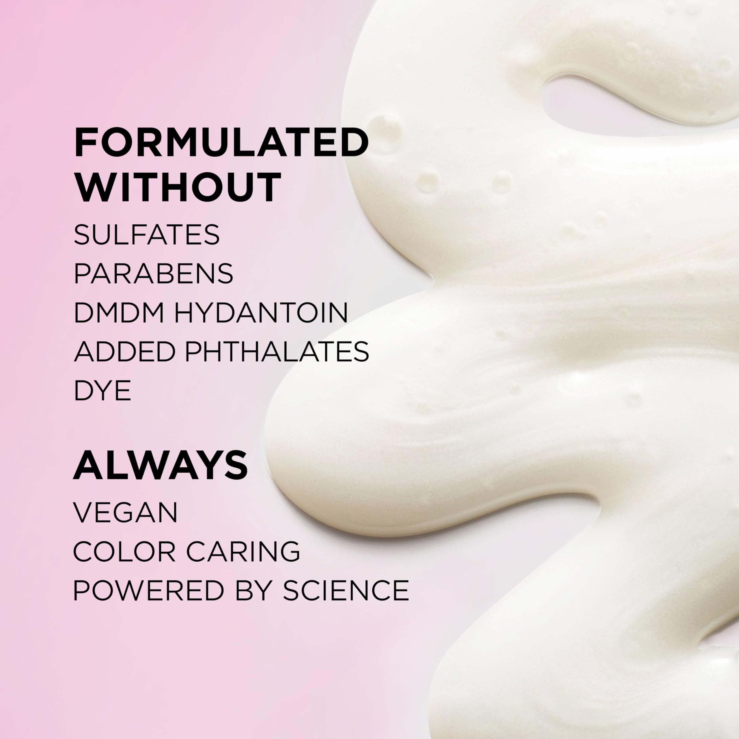 L’Oreal Paris Sulfate Free Glossing Shampoo and Conditioner Set with Glycolic Acid, Provides Intense Glass Shine & Smoothness, Suitable for Dull, Dry, and Color-Treated Hair, EverPure, 13.6 Fl Oz Set