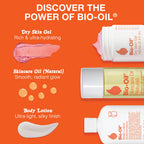 Bio-Oil Fragrance-Free Body Oil Serum for Scars & Stretch Marks, 6.7 fl oz | Dry Skin Moisturizer, Rosehip & Chamomile Oils, Scar Treatment, Stretch Mark Oil, Sensitive Skin Safe, Face and Body
