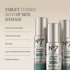 No7 Future Renew Damage Reversal Night Serum, 0.84 Fl Oz